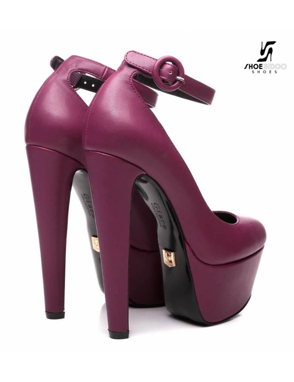 Giaro Purple Giaro "Destroyer" pumps with anklestrap