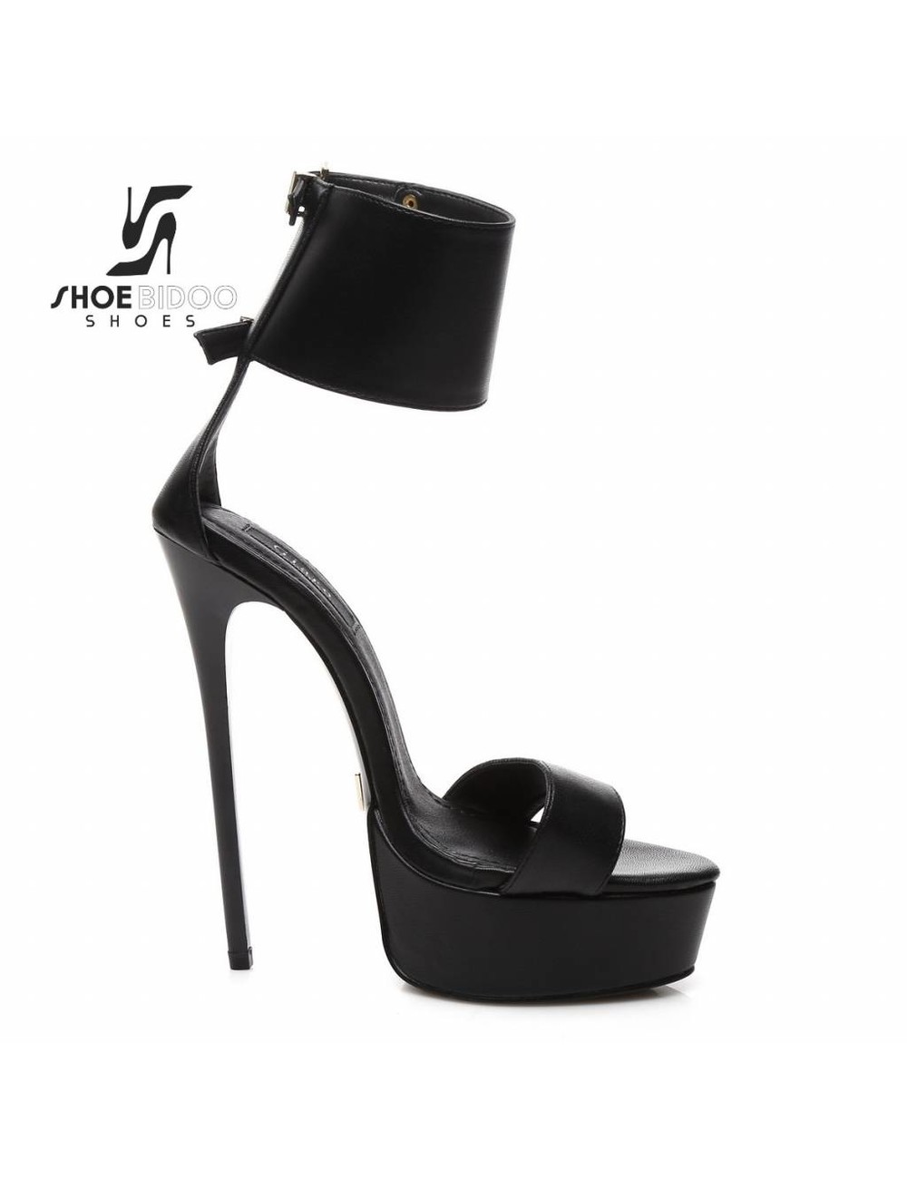 Giaro Black Giaro KATE bondage ankle belt sandals