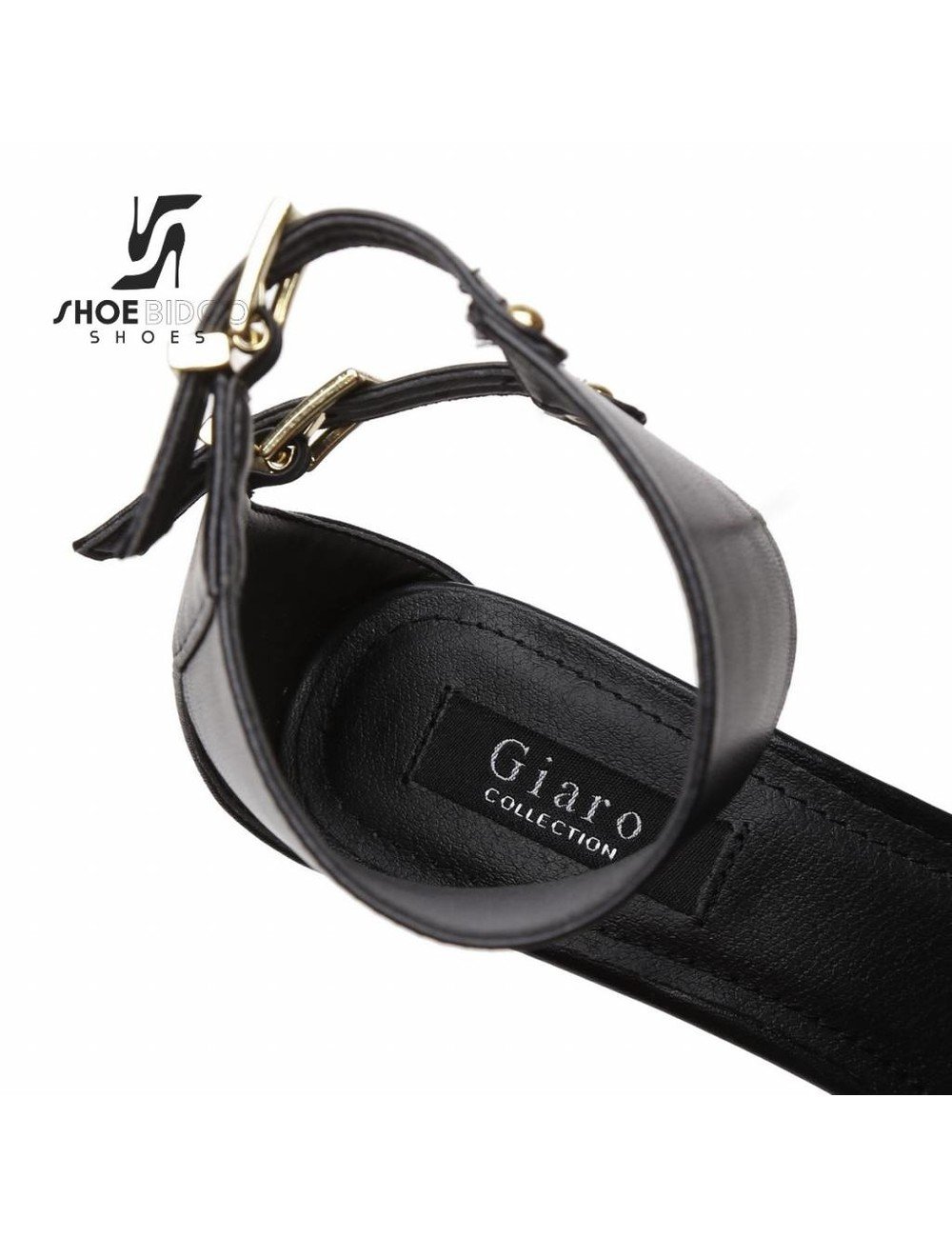 Giaro Black Giaro KATE bondage ankle belt sandals