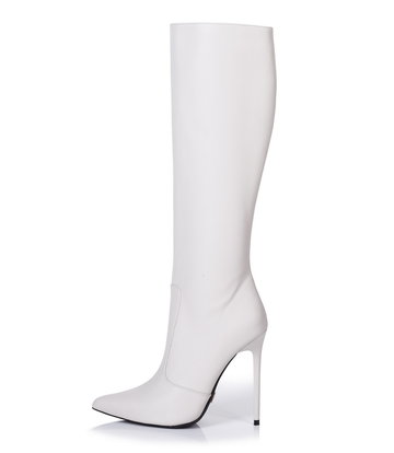 Giaro ZIRA LIGHT GREY KNEE BOOTS Bootilicious style - Giaro High Heels ...