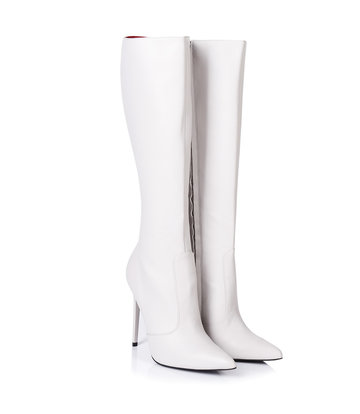 Giaro ZIRA | LIGHT GREY | KNEE BOOTS | Italian Style