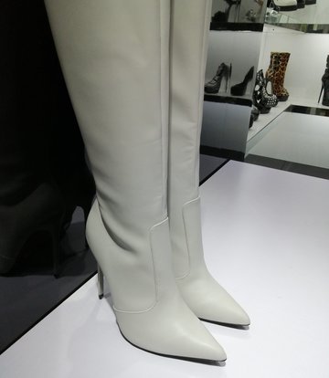 Giaro ZIRA | LIGHT GREY | KNEE BOOTS | Italian Style