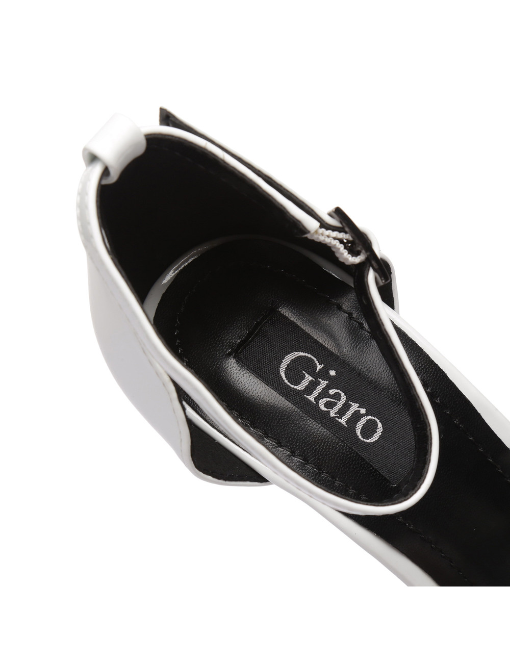 Giaro White shiny Giaro "Galana" sandals