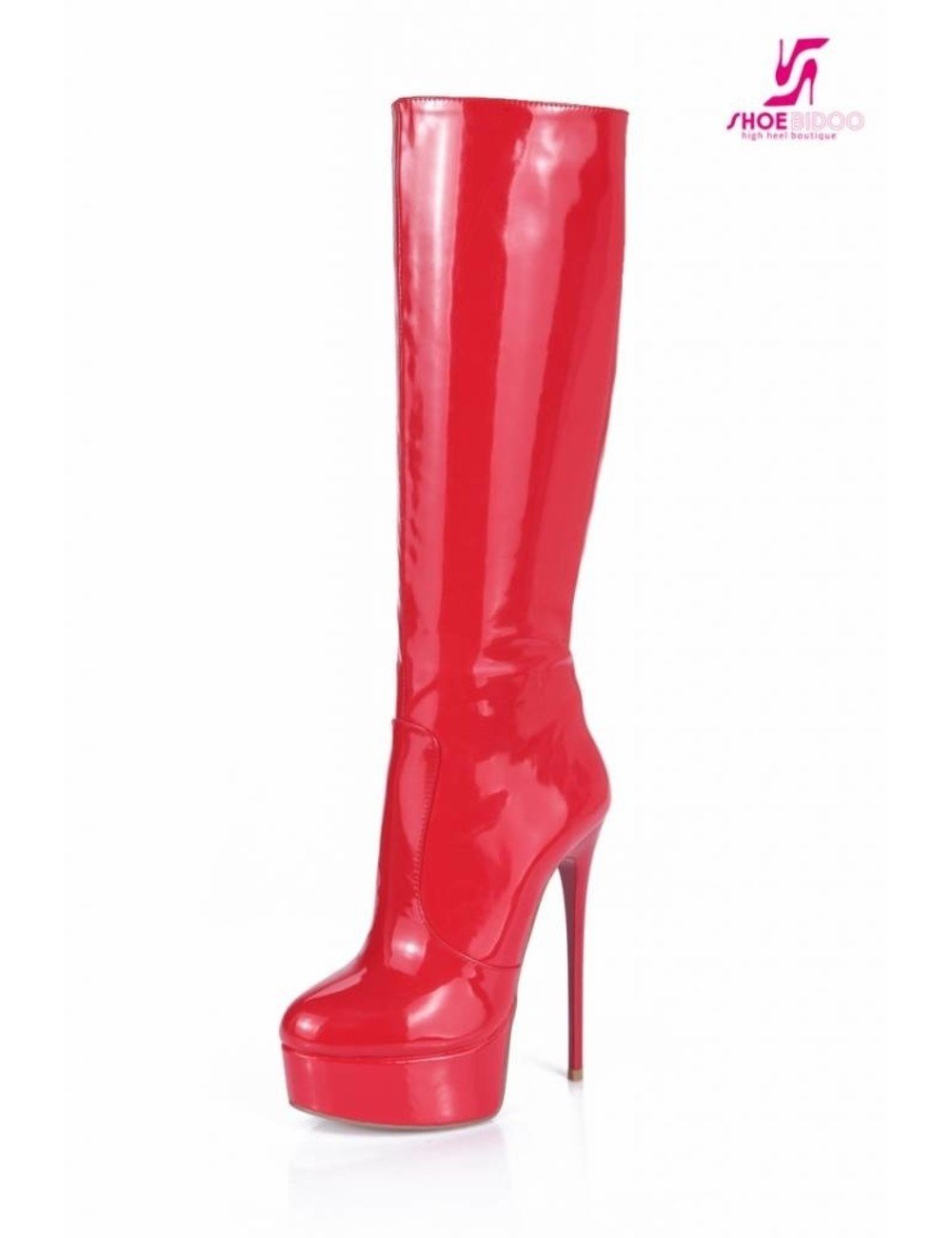 Giaro Red shiny Giaro ultra "Galana" knee boots