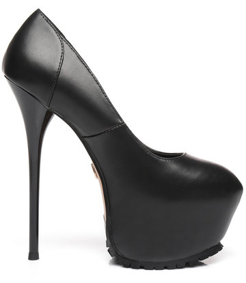 Giaro Black  Giaro "Profile" platform pumps