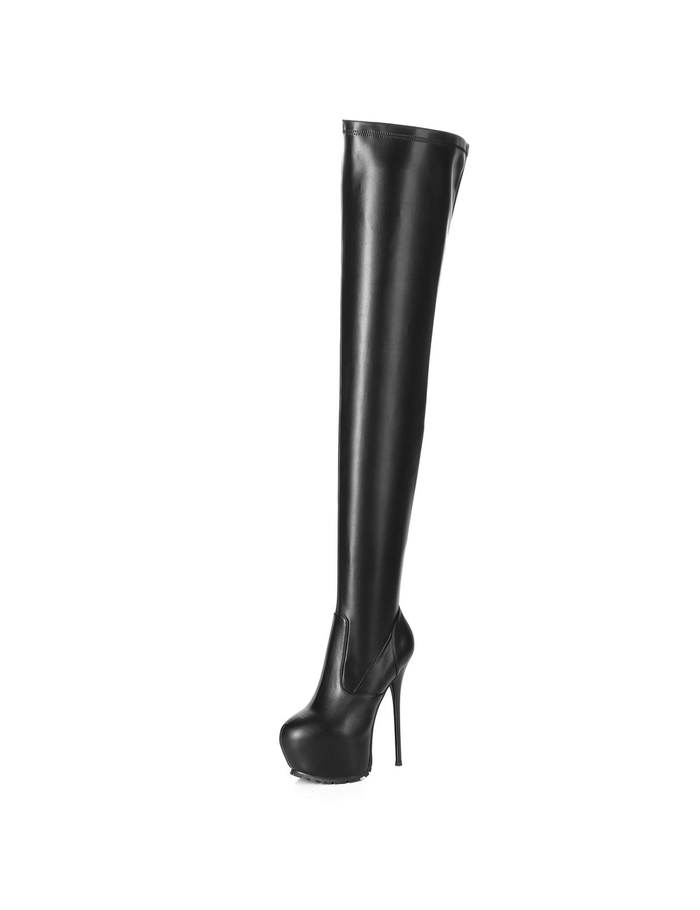 Giaro Giaro VIDA  black thigh boots profile soles