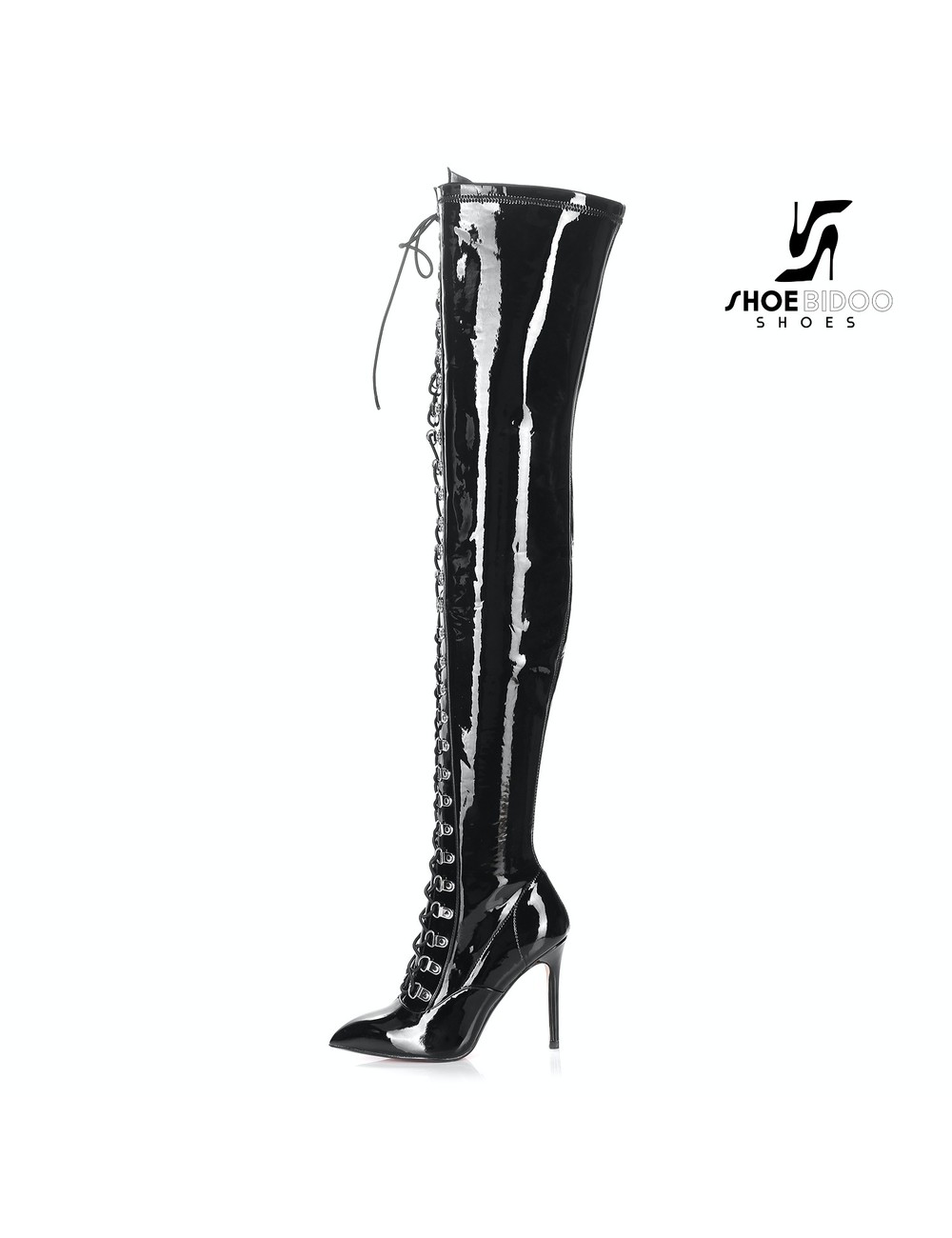 Giaro VERUSKA long lace-up thigh high boots with high heels