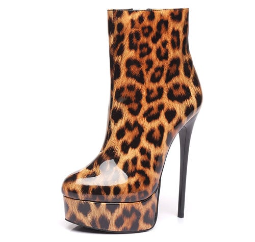 Giaro GALANA 1005 | LEO SHINY | PLATFORM ANKLE BOOTS