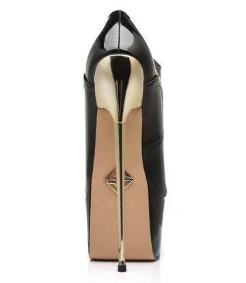 DO BHAI Women Black, Gold Heels - Buy DO BHAI Women Black, Gold Heels  Online at Best Price - Shop Online for Footwears in India | Flipkart.com