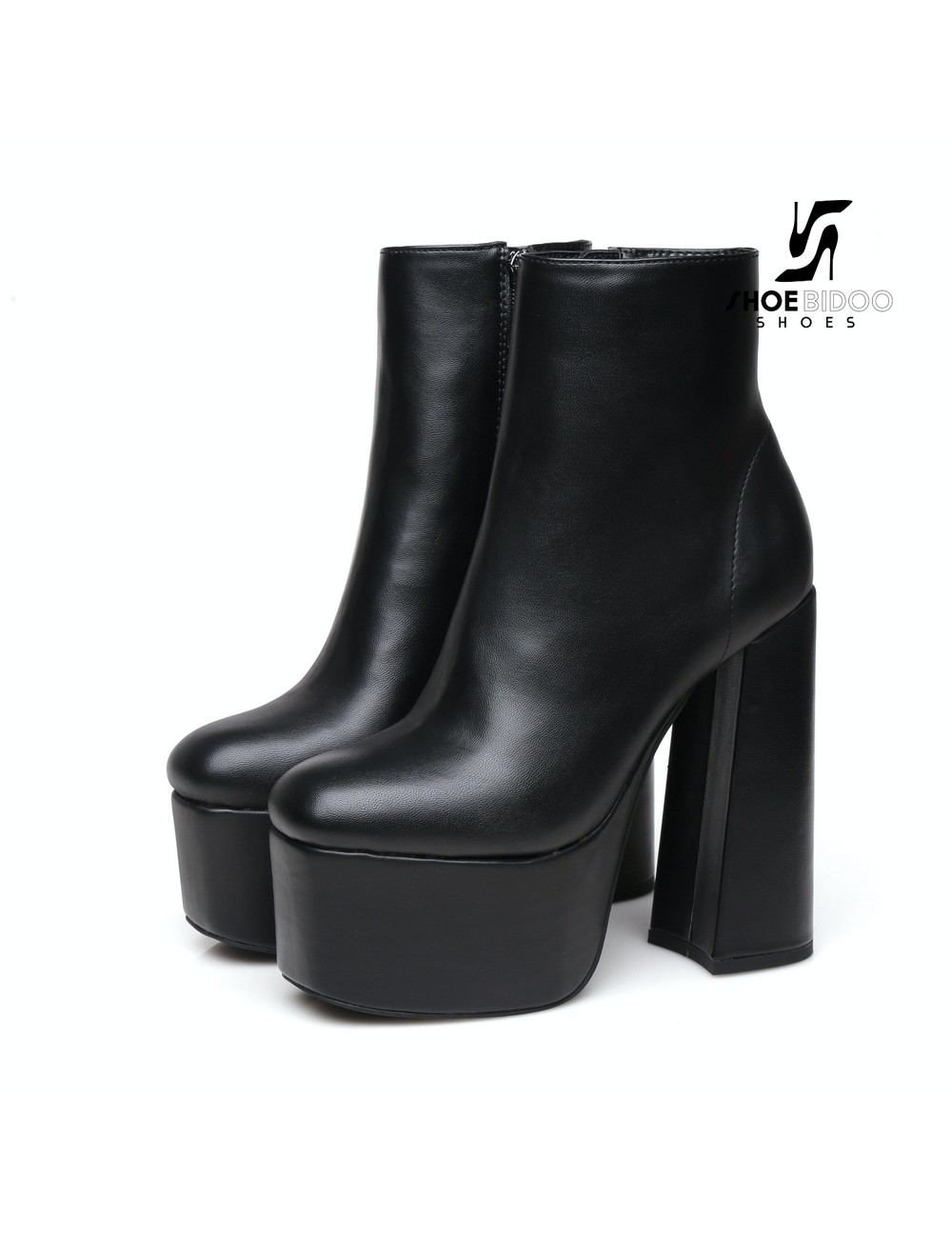 Ellie Tailor by Giaro Schwarze Stiefeletten „Antonia“ mit dickem Absatz von Ellie