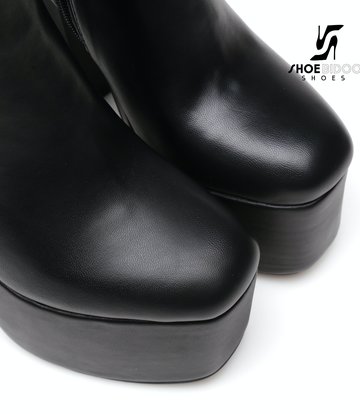 Ellie Tailor by Giaro Schwarze Stiefeletten „Antonia“ mit dickem Absatz von Ellie