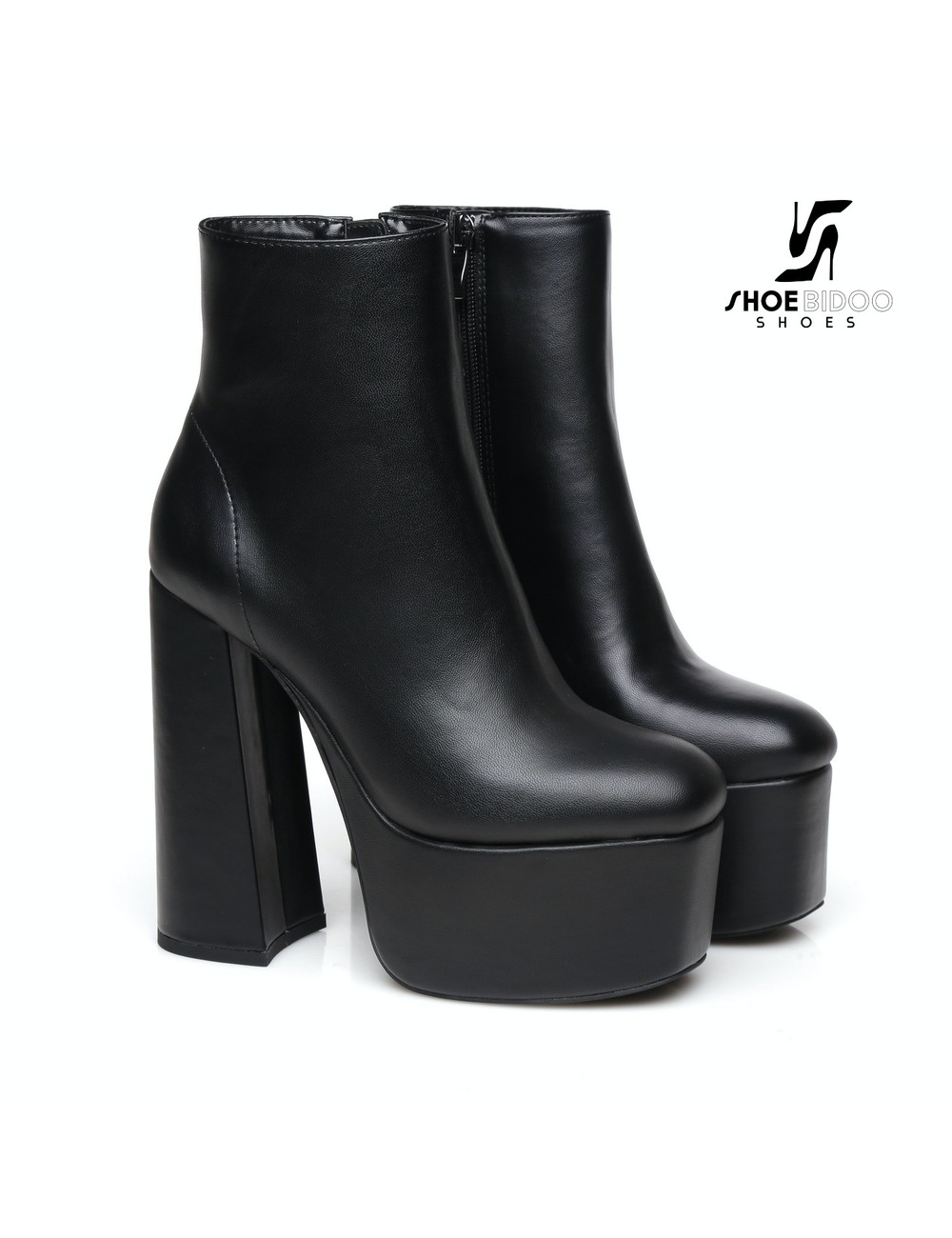 Ellie Tailor by Giaro Black chunky heel "Antonia" ankle boots by Ellie