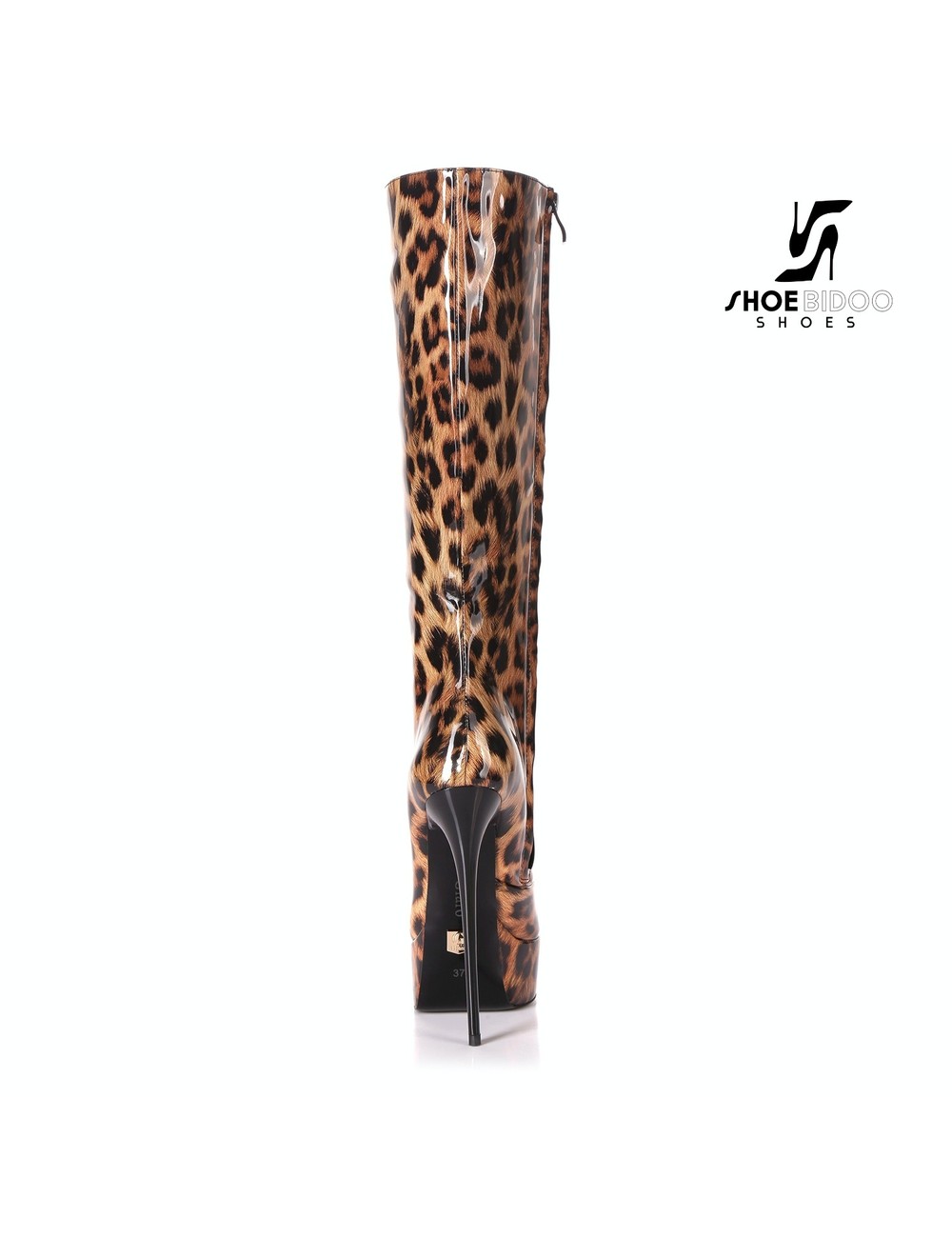 Giaro Shiny Leopard Giaro "Galana" knee boots