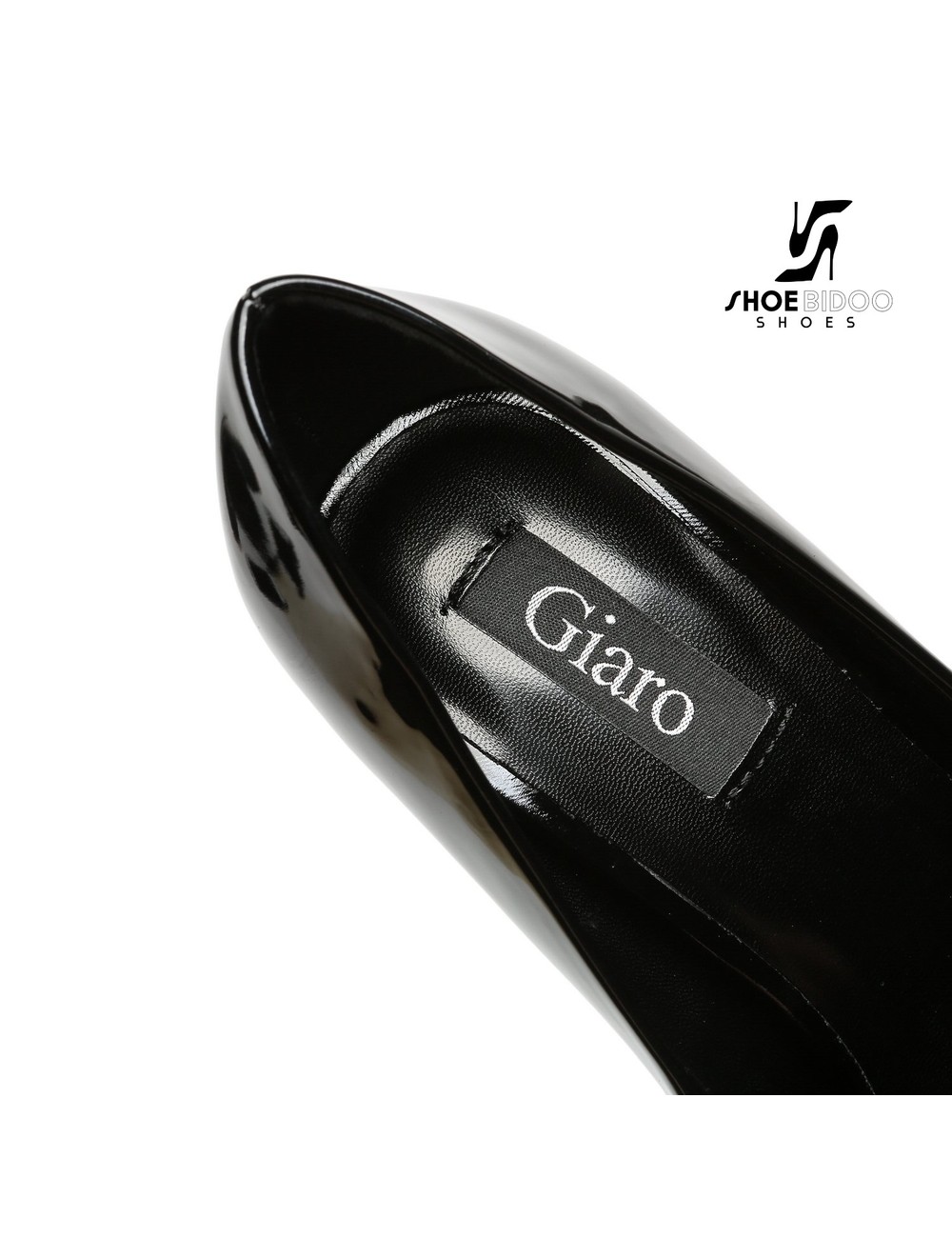 Giaro Giaro Platform pumpt SCANT in schwarzem Patent