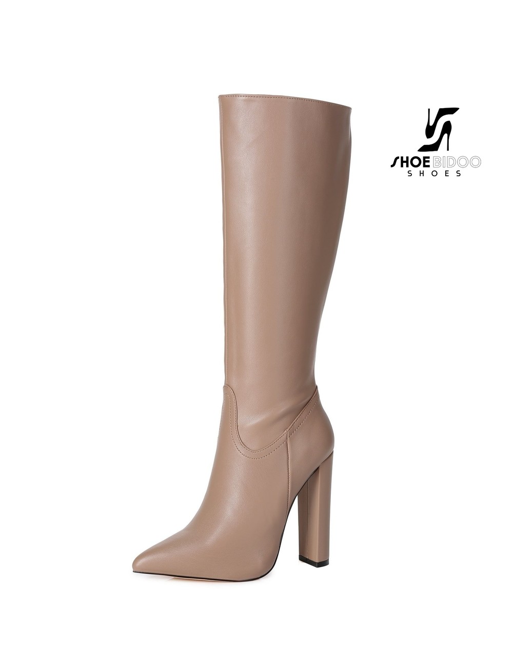 21+ Taupe Color Knee High Boots