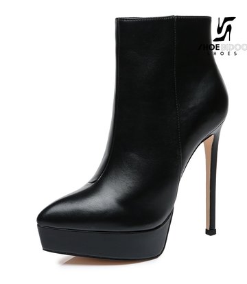 Giaro Giaro Platform ankle boots STACK in black