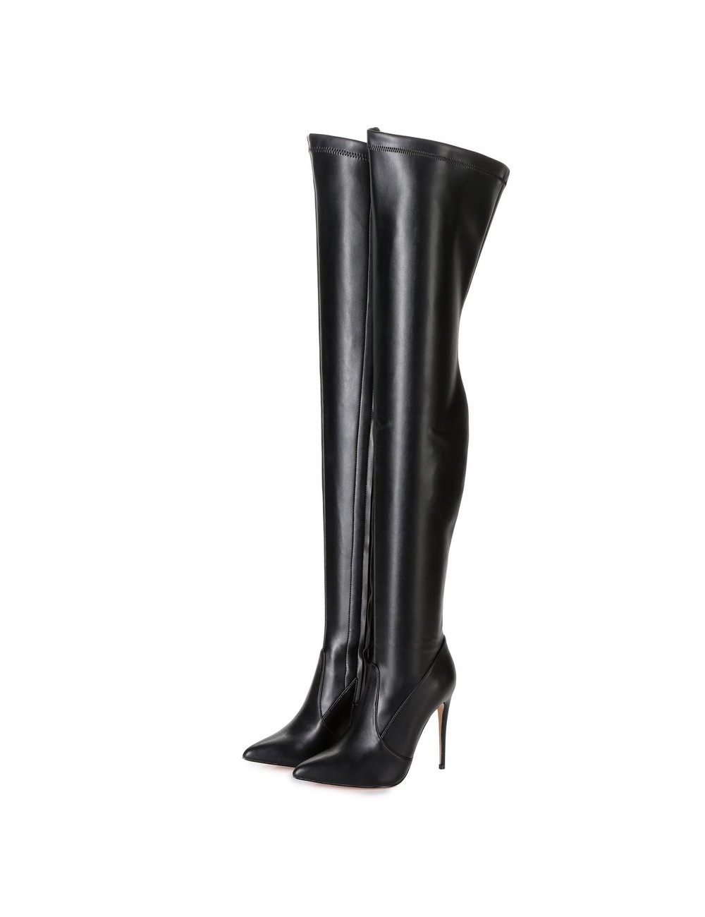 Giaro ARABELLA | BLACK MATTE | THIGH BOOTS | Italian Style