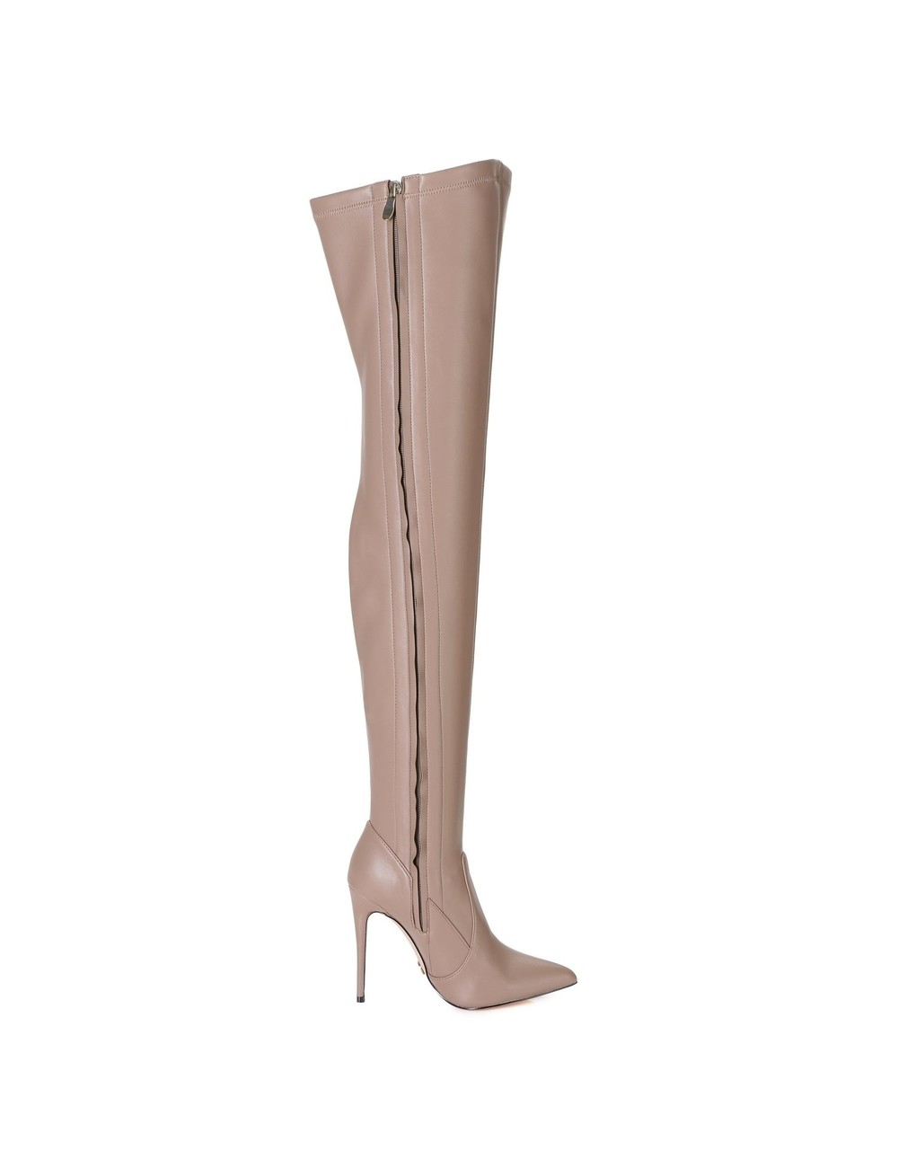 Giaro ARABELLA | TAUPE MATTE | Oberschenkelstiefel | Italienischer Stil