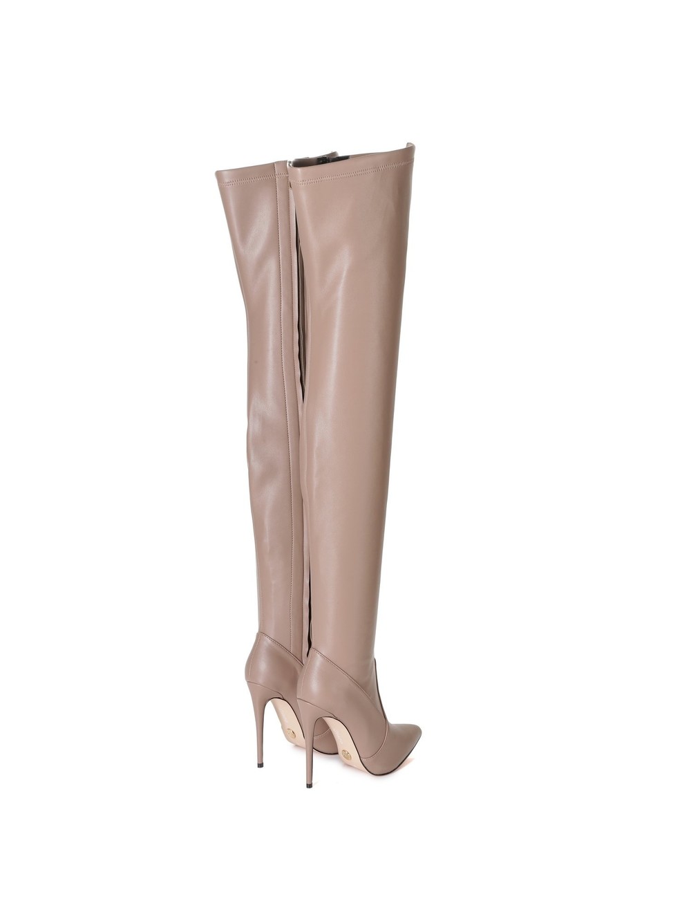 Giaro ARABELLA | TAUPE MATTE | THIGH BOOTS | Italian Style