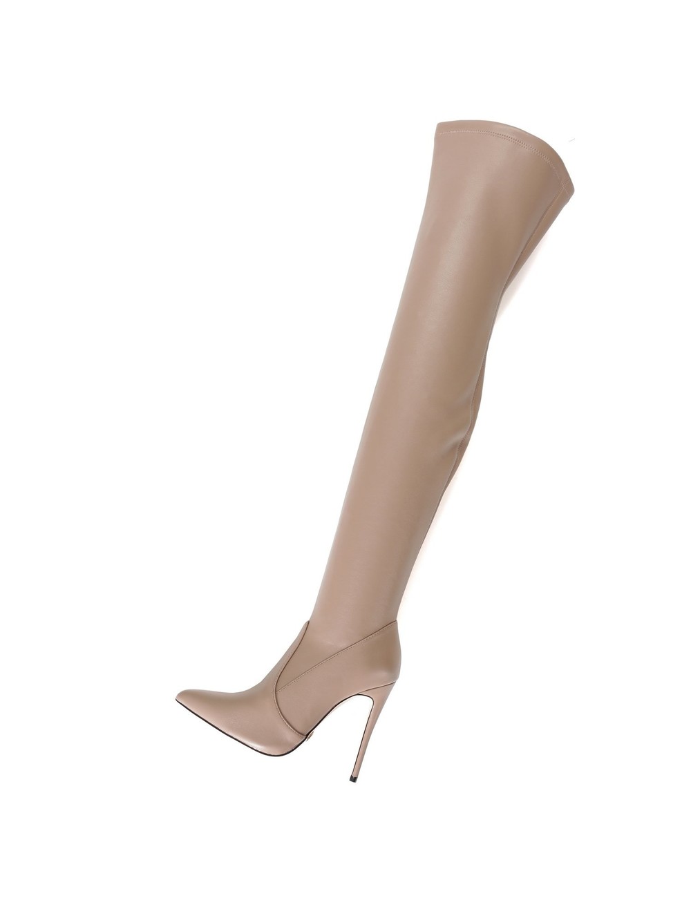 Giaro ARABELLA | TAUPE MATTE | THIGH BOOTS | Italian Style