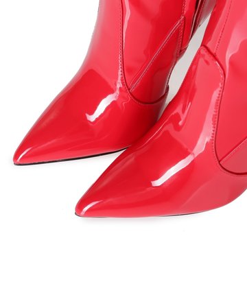 Giaro ARABELLA | RED SHINY | Oberschenkelstiefel | Italienischer Stil