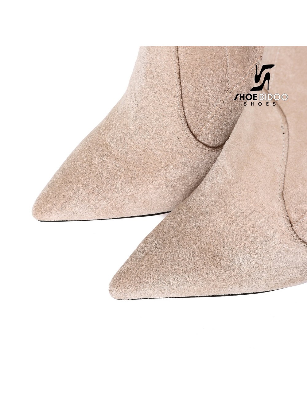 Giaro Giaro fashion thigh boots TRINKET in stone suede