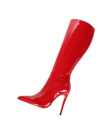 Giaro MILA | RED SHINY | KNEE BOOTS | Italian Style