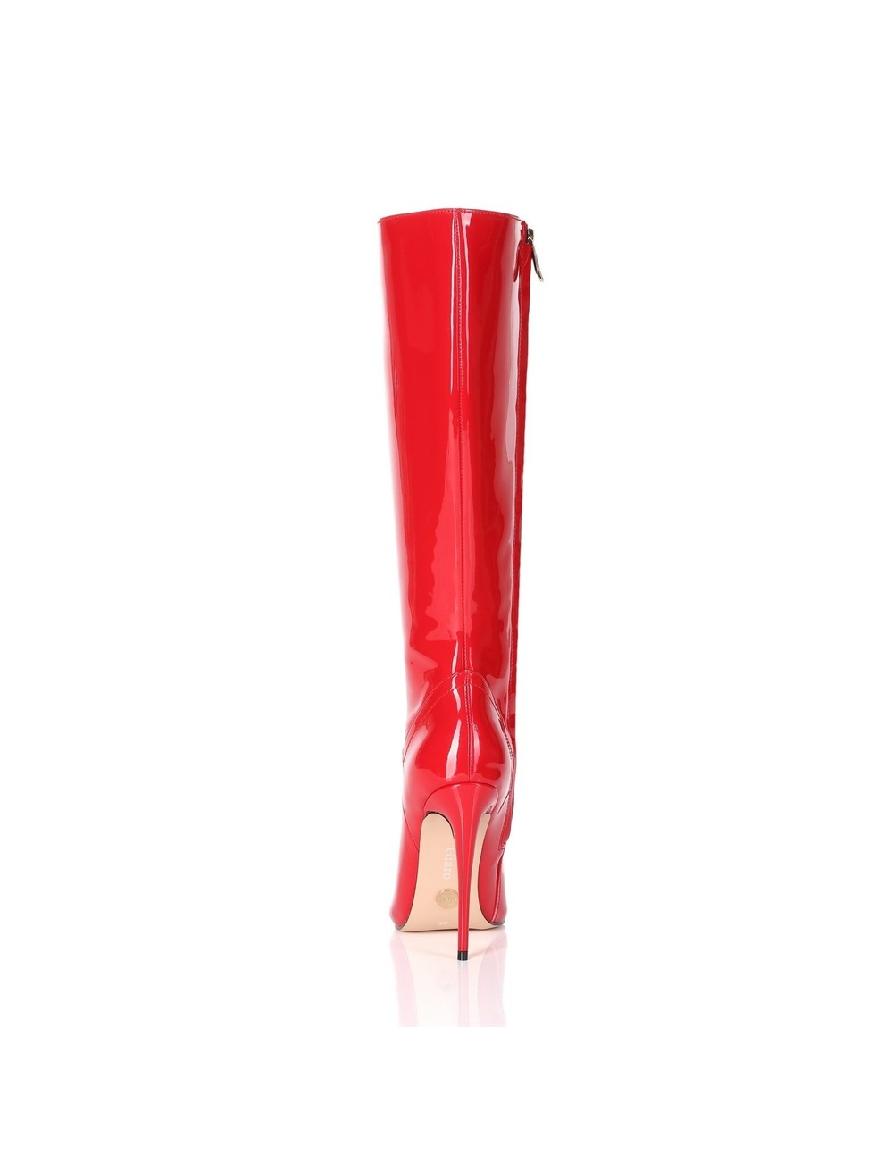 Giaro MILA | RED SHINY | KNEE BOOTS | Italian Style