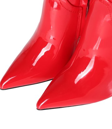 Giaro MILA | RED SHINY | KNEE BOOTS | Italian Style