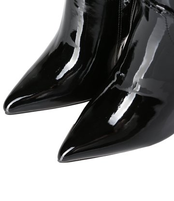 Giaro MILA | BLACK SHINY | KNEE BOOTS | Italian Style