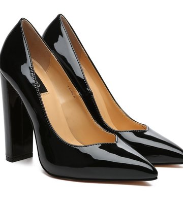 Giaro Giaro ALINA BLACK SHINY PUMPS