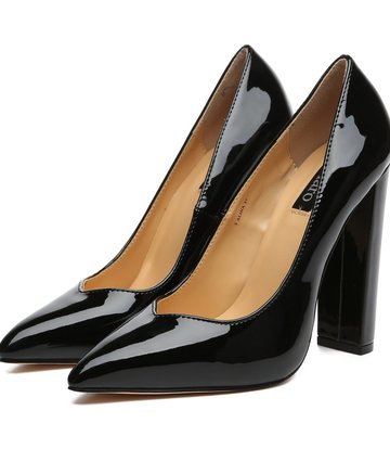 Giaro Giaro ALINA BLACK SHINY PUMPS