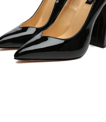 Giaro Giaro ALINA BLACK SHINY PUMPS