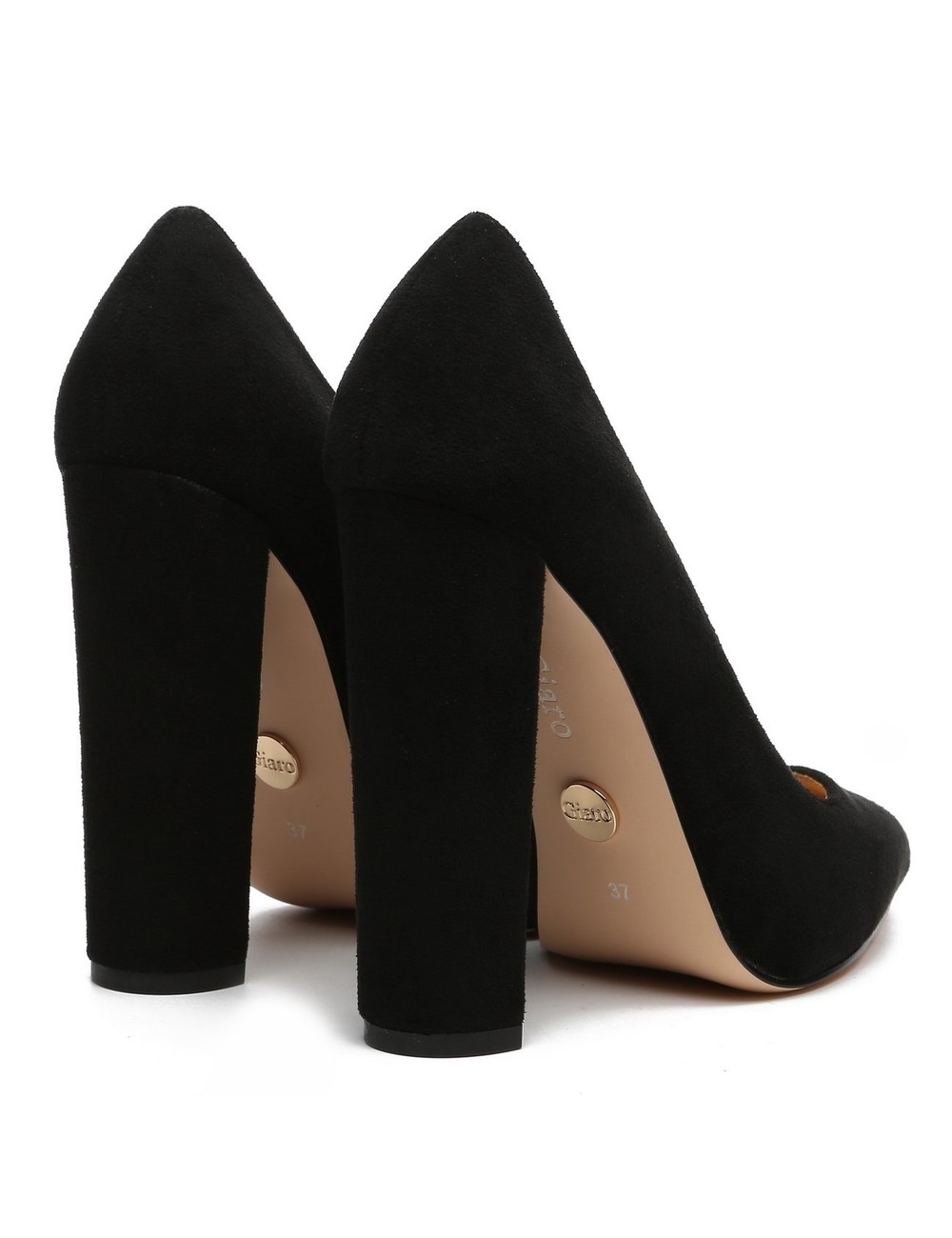 Giaro Giaro ALINA BLACK VELOUR PUMPS