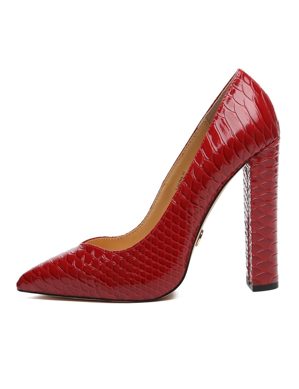 Giaro Giaro ALINA RED SNAKE PUMPS