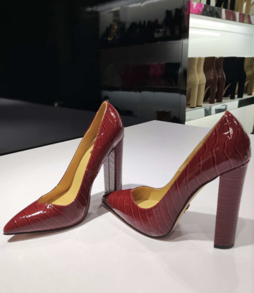 Giaro Giaro ALINA RED SNAKE PUMPS