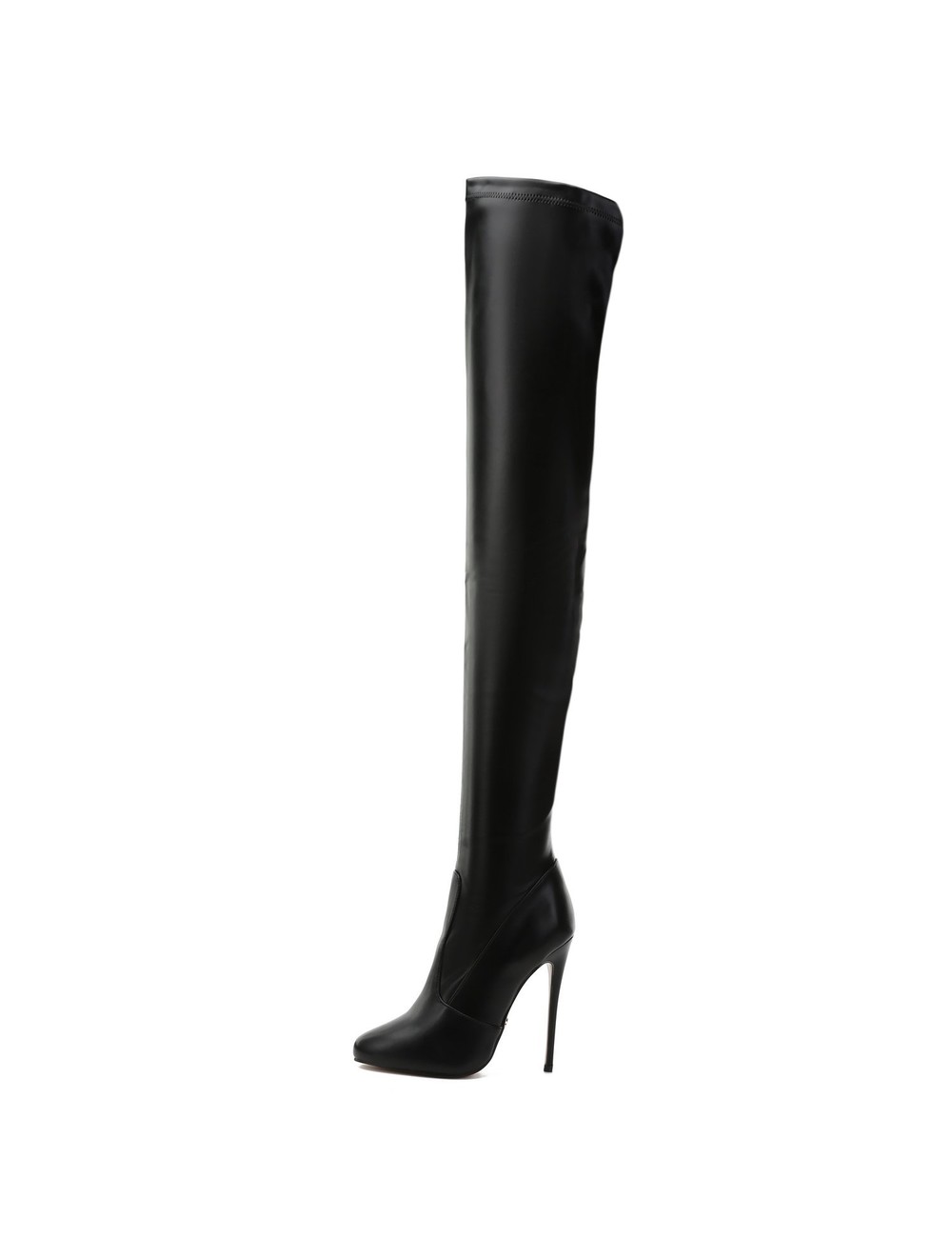 Giaro Giaro BELINDA BLACK MATTE OBERSCHENKELSTIEFEL