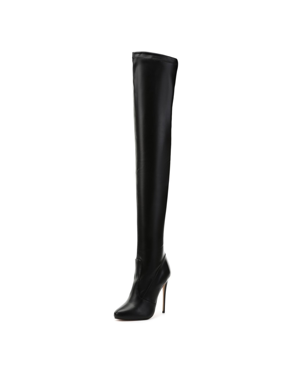 Giaro Giaro BELINDA BLACK MATTE OBERSCHENKELSTIEFEL