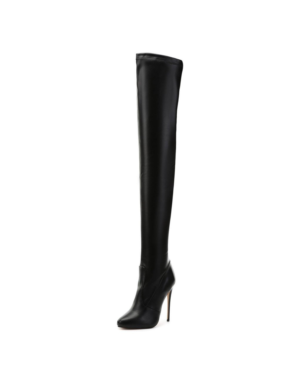 Giaro Giaro BELINDA BLACK MATTE THIGH BOOTS