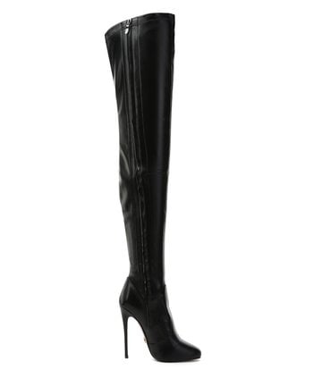 Giaro Giaro BELINDA BLACK MATTE THIGH BOOTS