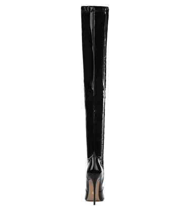 Giaro Giaro BELINDA BLACK SHINY THIGH BOOTS