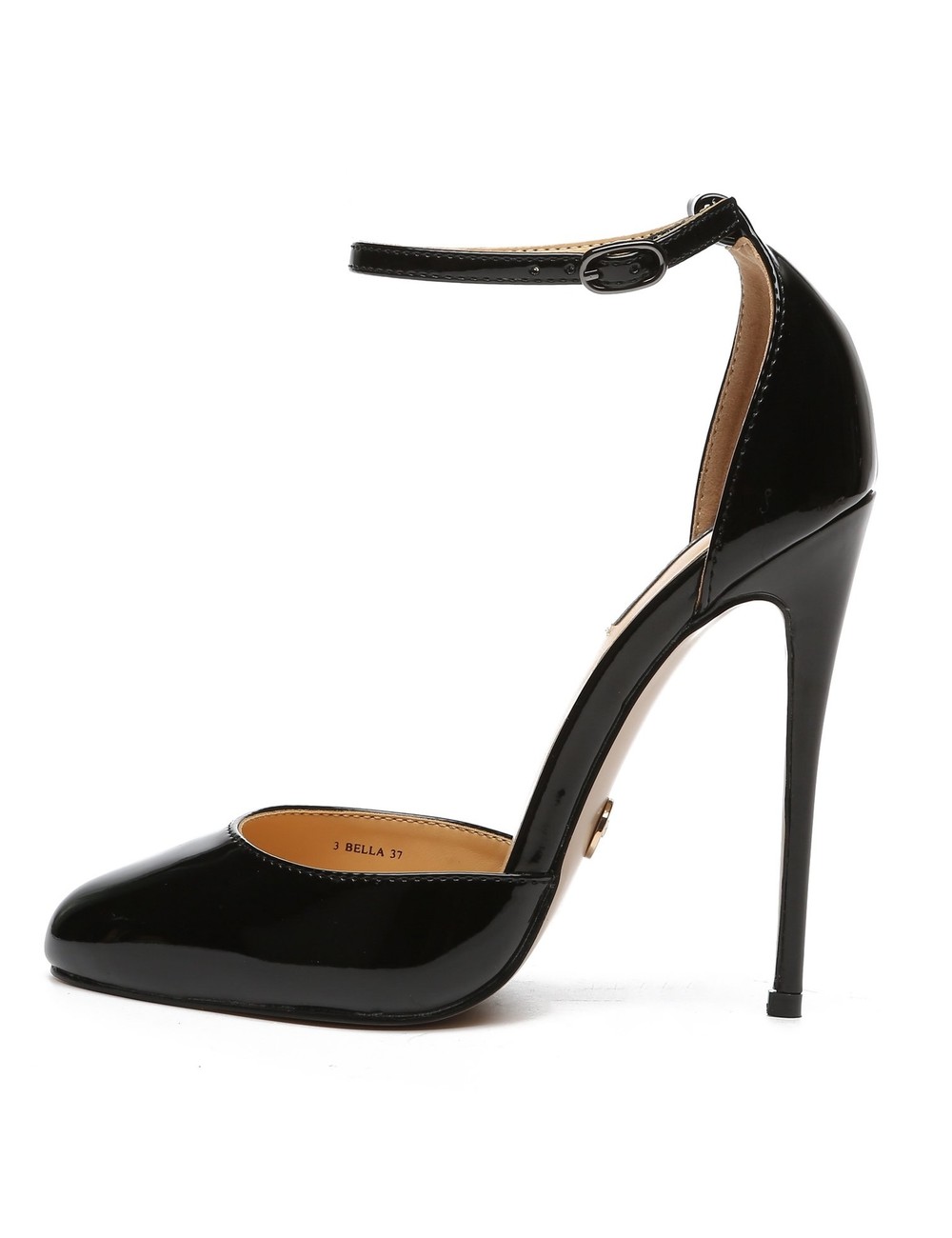 Giaro BELLA BLACK SHINY OPEN PUMPS - Giaro High Heels | Official store ...
