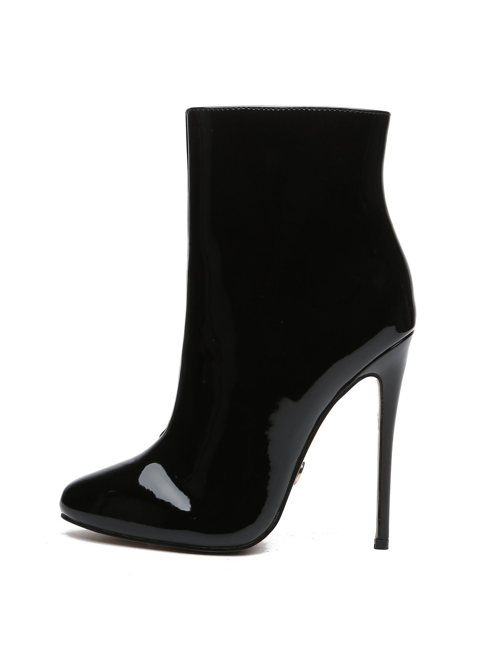 Giaro BOND BLACK SHINY ANKLE BOOTS - Giaro High Heels | Official store ...