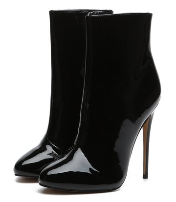 Giaro Giaro BOND BLACK SHINY ANKLE BOOTS