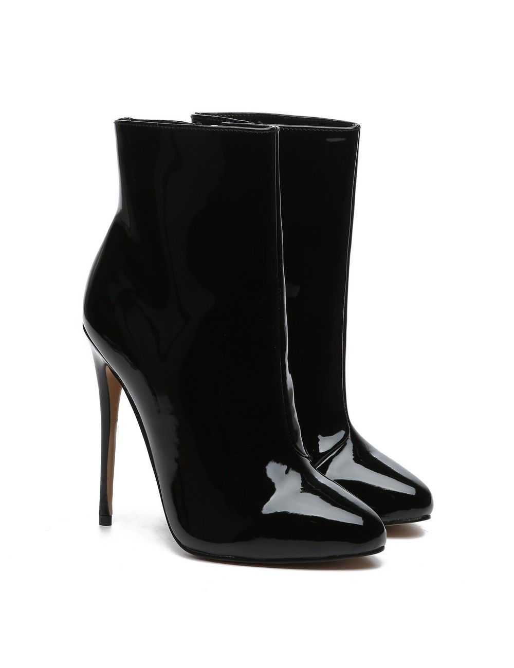 Giaro Giaro BOND BLACK SHINY ANKLE BOOTS