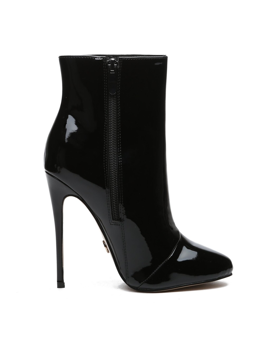Giaro BOND BLACK SHINY ANKLE BOOTS - Giaro High Heels | Official store ...