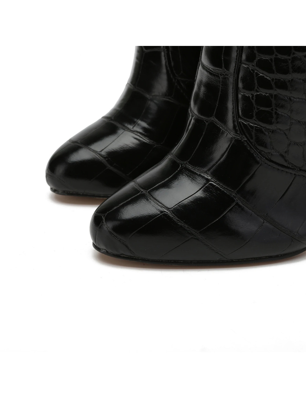 Giaro Giaro BRANDY BLACK CROCK KNEE BOOTS