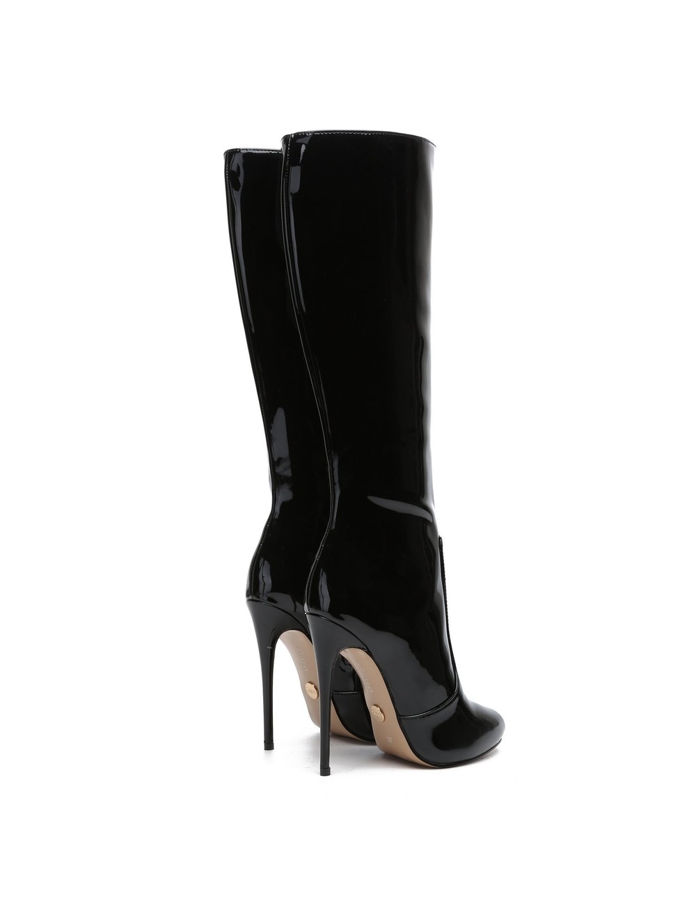 Giaro Giaro BRANDY BLACK SHINY KNIESTIEFEL