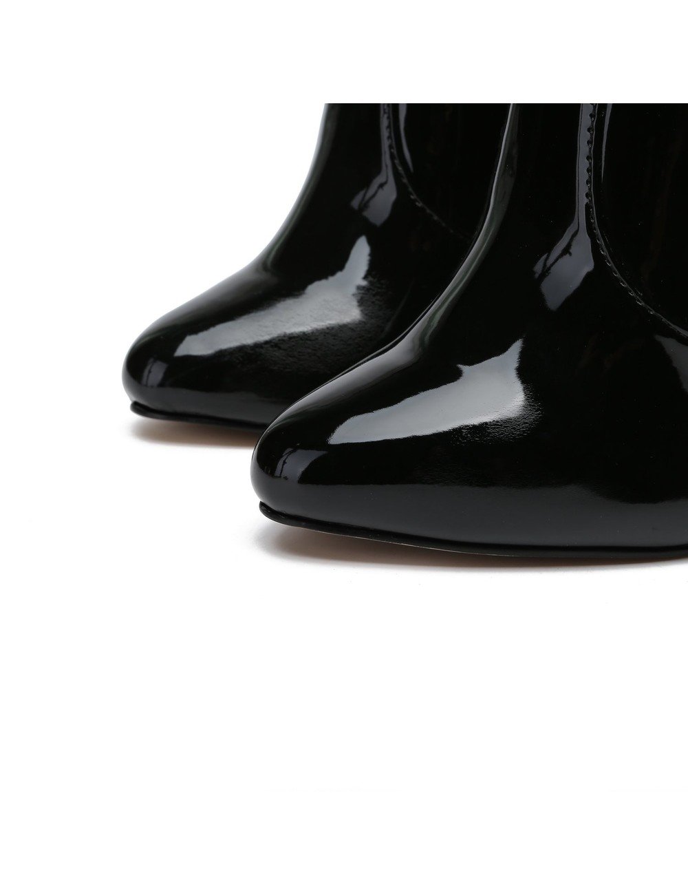 Giaro Giaro BRANDY BLACK SHINY KNEE BOOTS