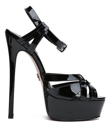 Giaro Giaro KORI BLACK SHINY SANDALS